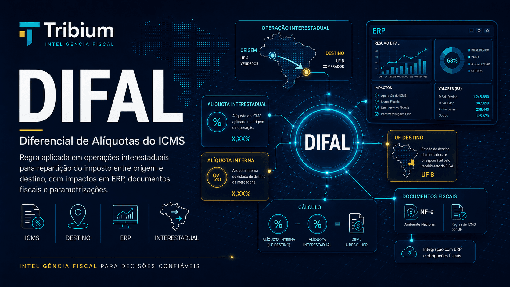 DIFAL: Guia Completo do Diferencial de Alíquotas do ICMS